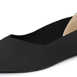 Women Ballet Flats Mesh Rubber Sole Comfortable Dressy Work Casual Shoes